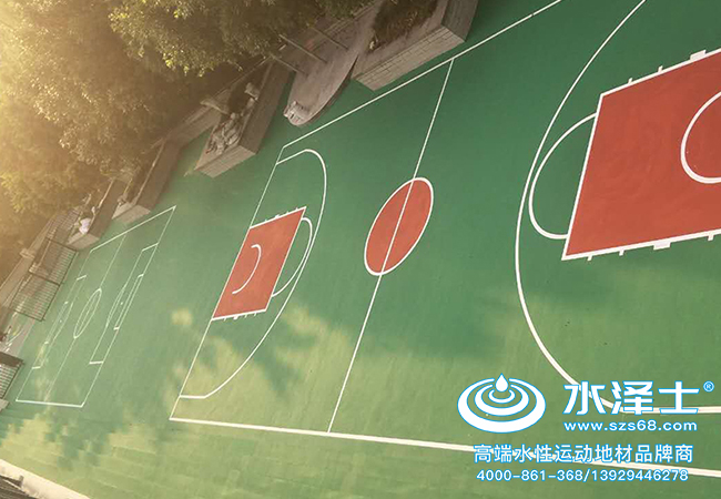 硅PU球场材料