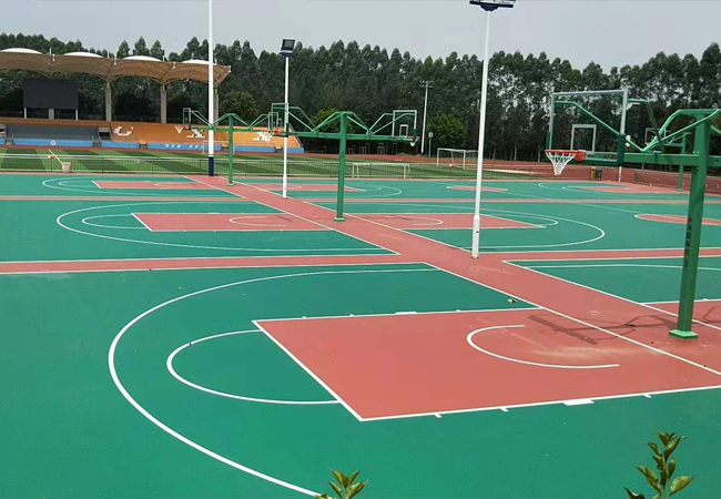 硅PU篮球场涂料