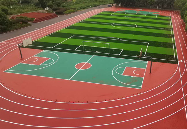 湖北全塑型塑胶跑道