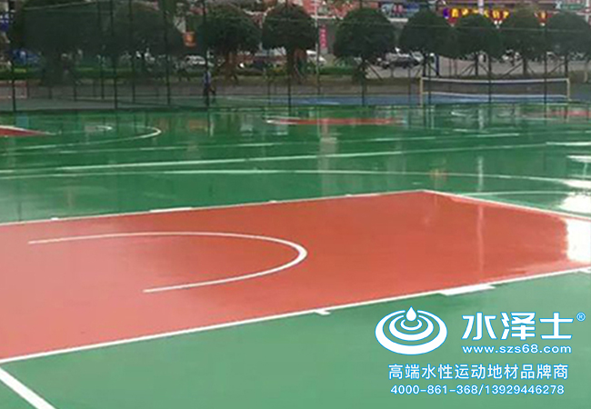 塑胶硅PU球场